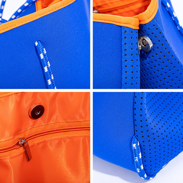 GA8255---Fashion Women Neoprene Beach Bags - Image 4