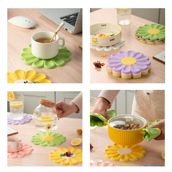 GA8295---Silicone Mat For Dishes Pots Pans - Image 4
