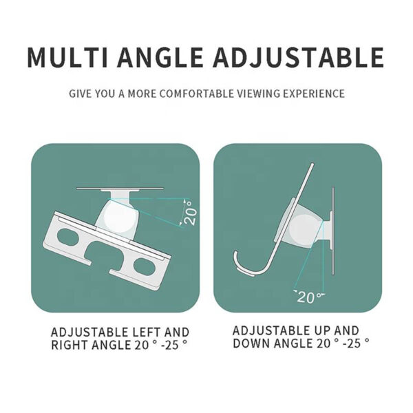 GA8448---Self-Adhesive Wall Mount Phone Holder - Image 5