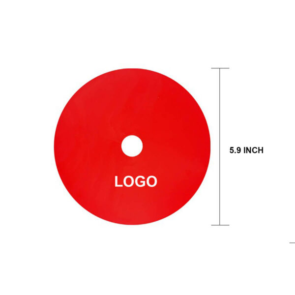 GA8553---6inch Agility Dots Flat Cones - Image 2