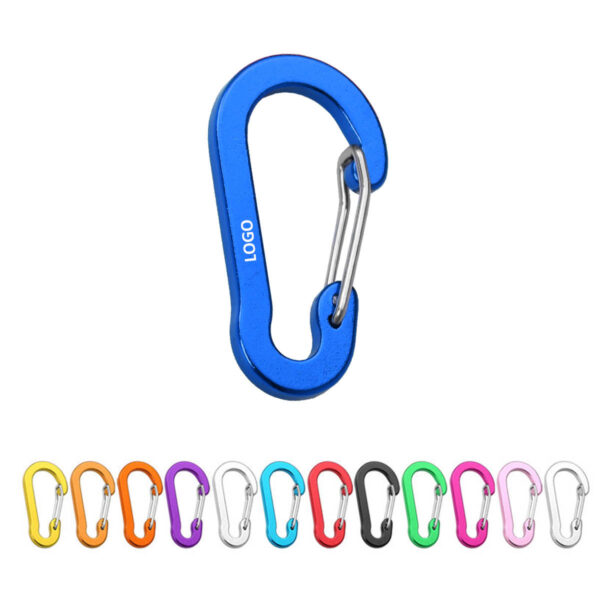 GA1236---Metal Carabiner Clip Keychain