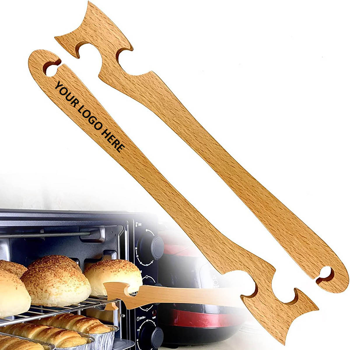 GA1245---Wood Oven Rack Push Pull Tool