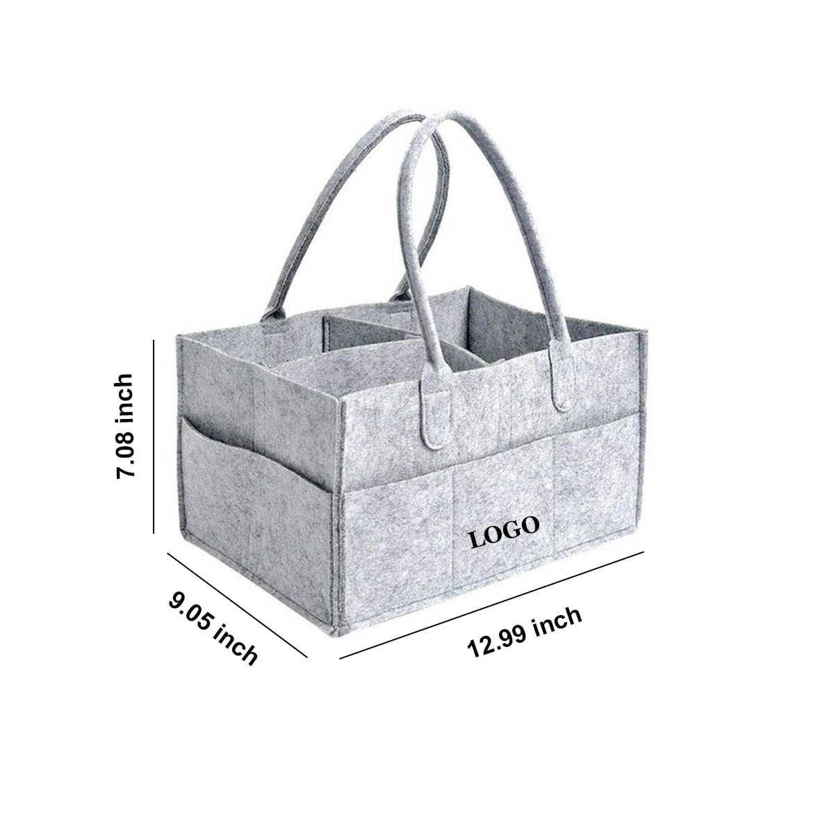 GA1243---Baby Diaper Caddy - Image 2