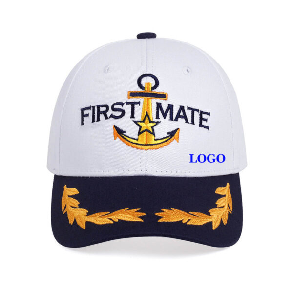 GA1266---Captain Hat Baseball Cap - Image 2