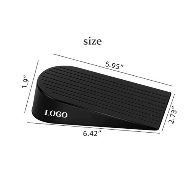 GA1271---Floor Rubber Doorstop Wedge - Image 2