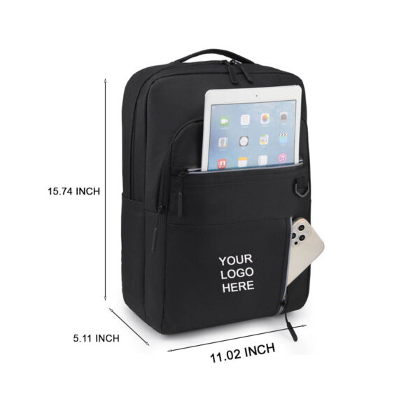GA1136---Travel Backpack With USB Charging Port - Image 2