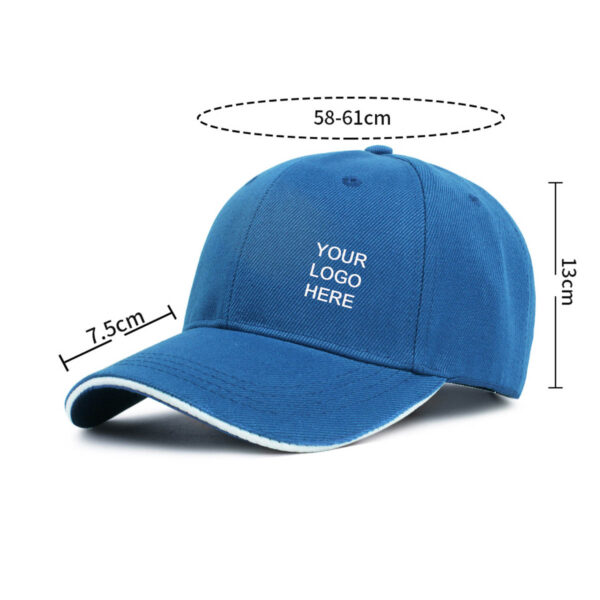 GA1159---Adjustable Plain Baseball Cap - Image 2