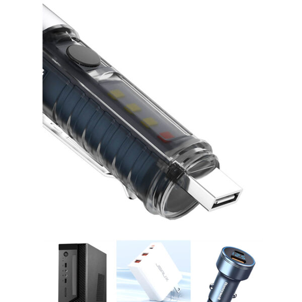 GA1169---Rechargeable Mini Pocket Flashlight - Image 2