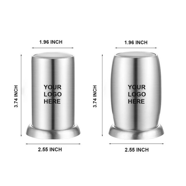 GA1178---Stainless Steel Toothpick Container Box - Image 2