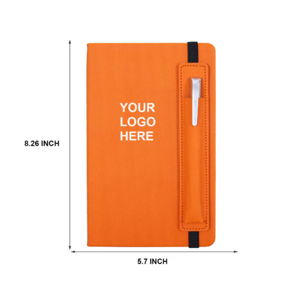 GA1194---A5 Journal Notebook Pen Holder - Image 2