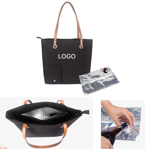 GA1111---Wine Tote Bag With Hidden Dispenser - Image 3