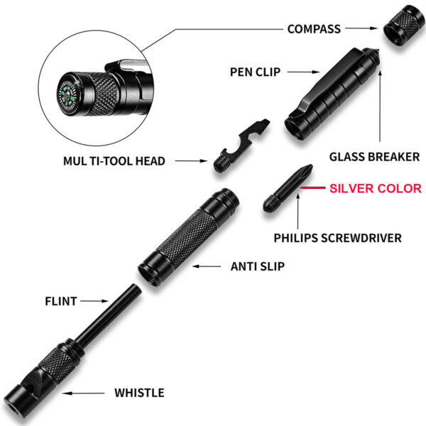 GA1215---Tactical Pen Multi-tool Pen - Image 3