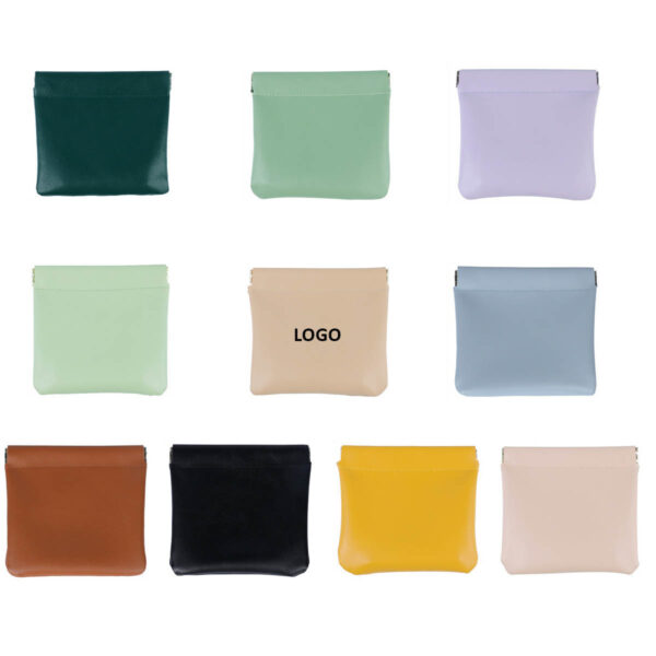 GA1241---Pocket Leather Cosmetic Bag - Image 3
