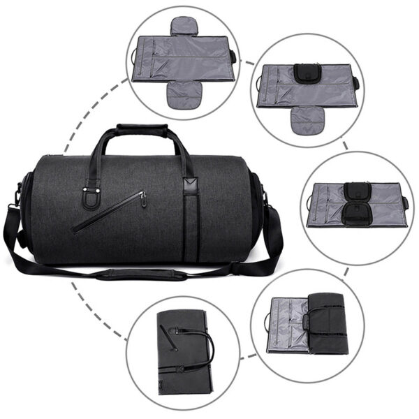 GA1249---Travel Garment Duffel Bag - Image 3