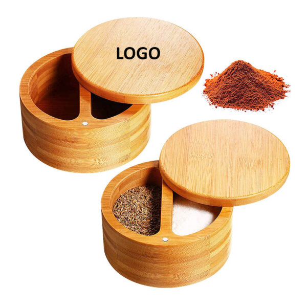 GA1261---Bamboo Salt Pepper Bowl - Image 3