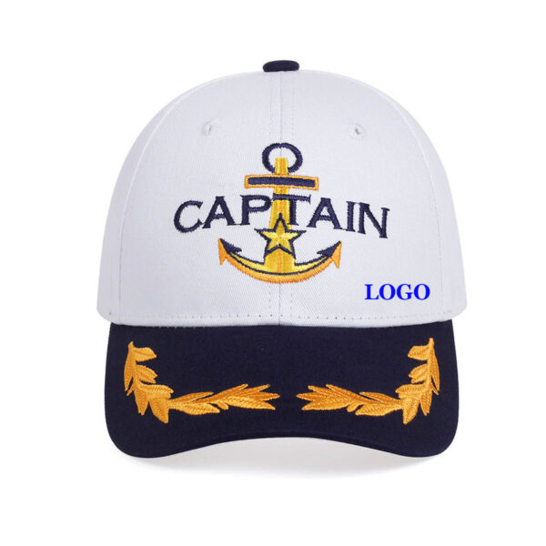 GA1266---Captain Hat Baseball Cap - Image 3