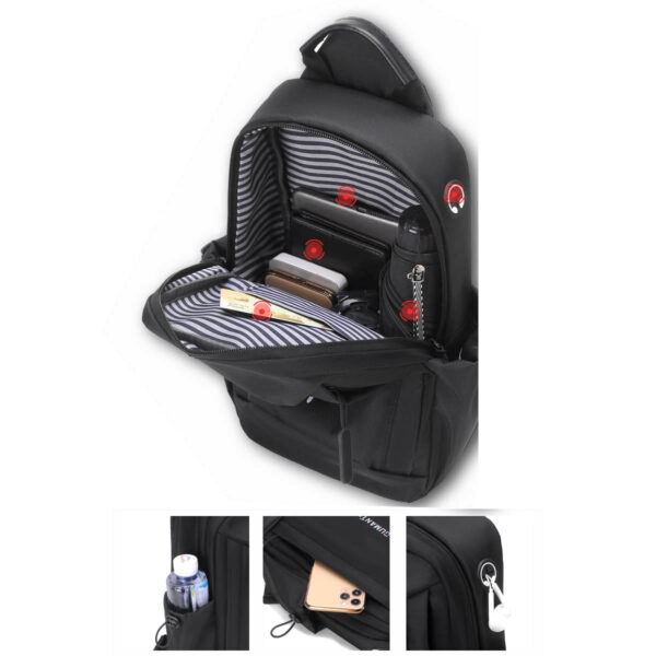 GA1125---Sling Bag Crossbody Backpack For Men - Image 3