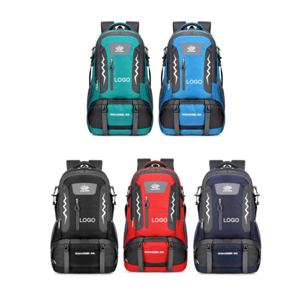 GA1135---Hiking Travel Mountaineering Backpack 60L - Image 3