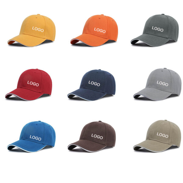 GA1159---Adjustable Plain Baseball Cap - Image 3