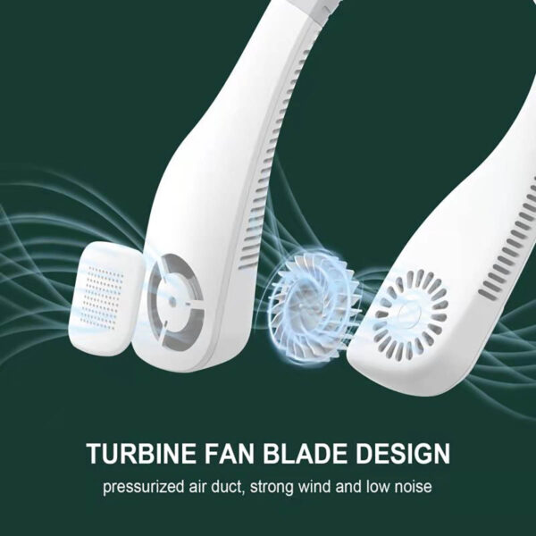 GA1167---Neck Fan Hands Free Bladeless Fan - Image 3