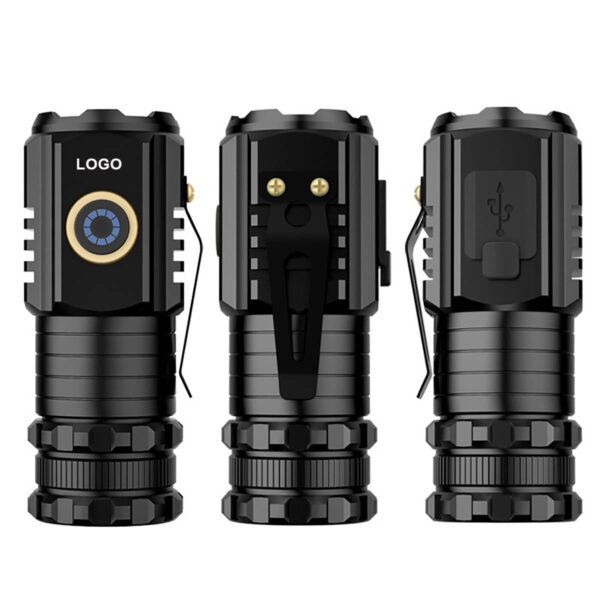 GA1175---Mini Rechargeable USB LED Flashlight - Image 3