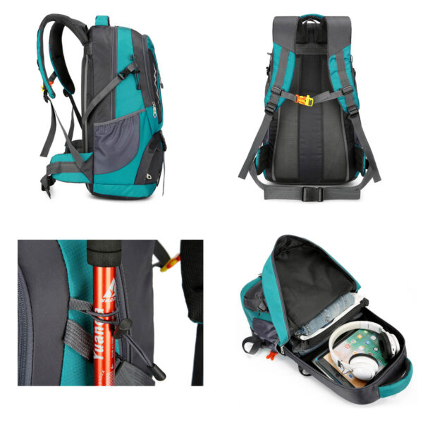 GA1135---Hiking Travel Mountaineering Backpack 60L - Image 4