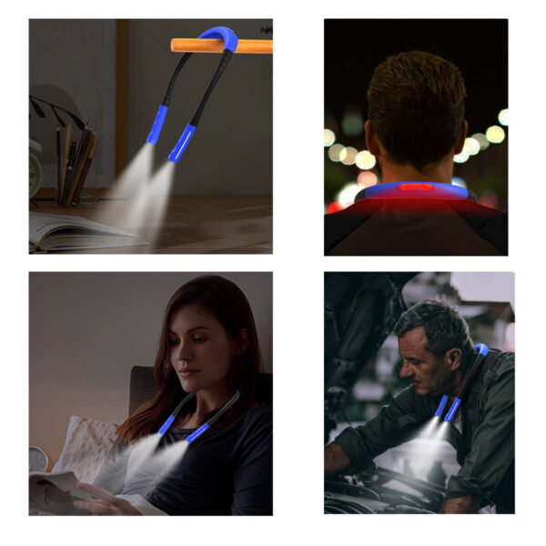 GA1166---Rechargeable LED Neck Reading Light - Image 4