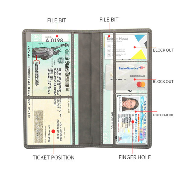 GA1200---Car Registration Insurance Card Holder - Image 4