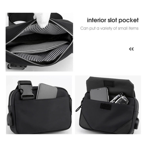GA1204---Small Crossbody Fanny Pack - Image 4