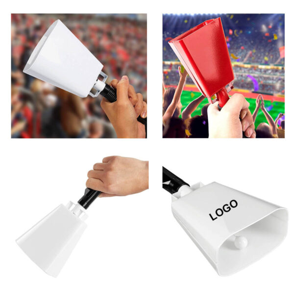 GA1206---Cowbell With Handle Cheering Bell - Image 4