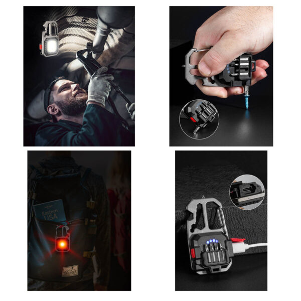 GA1219---COB Keychain Work Light - Image 4