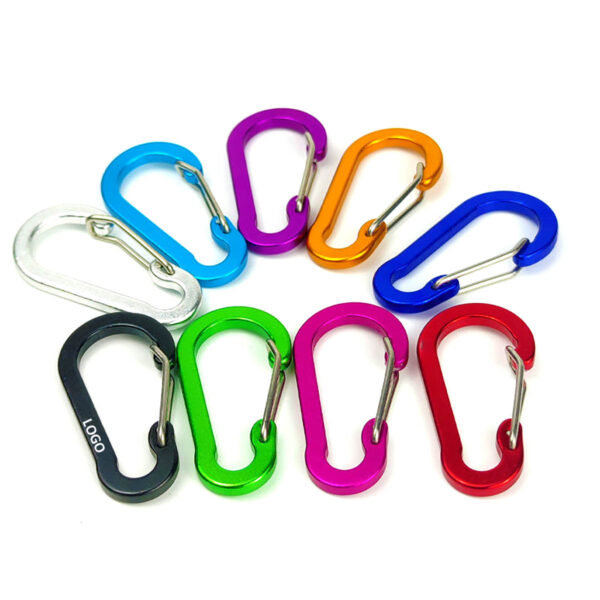 GA1236---Metal Carabiner Clip Keychain - Image 4