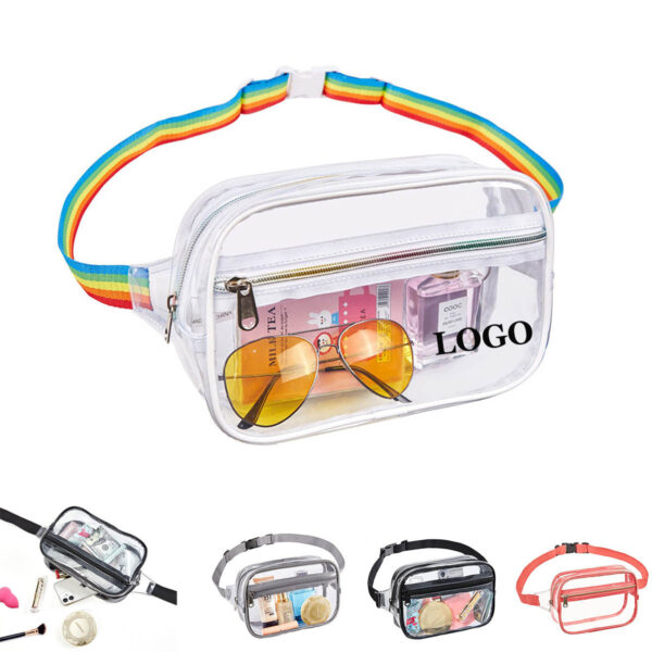 GA1374---Clear Fanny Pack Stadium Approved