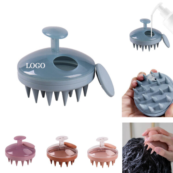 GA1442---Hair Scalp Scrubber Shampoo Brush