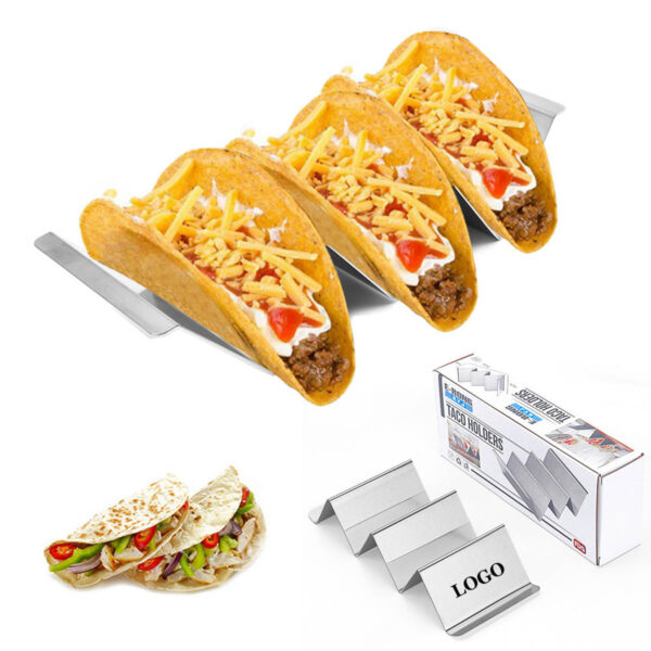 GA1354---Stainless Steel Taco Holder Stand