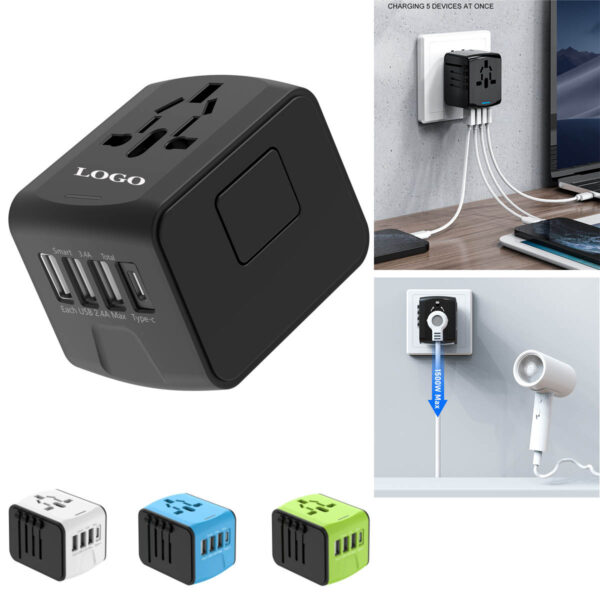 GA1355---International Travel Plug Adapter