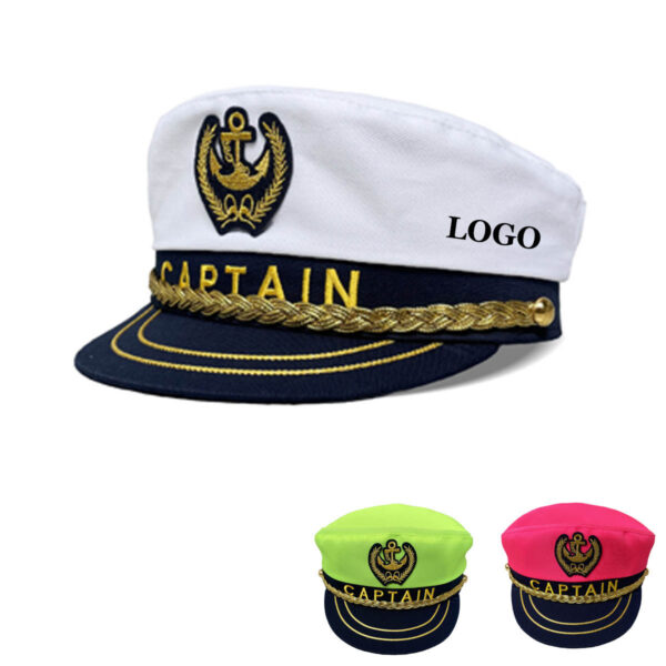 GA1367---Yacht Captain Hat Sailor Cap