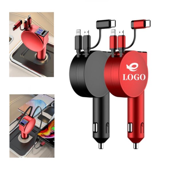 GA6014---Car Charger Retractable