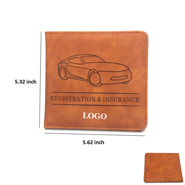 GA1308---Car Registration Insurance Holder - Image 2