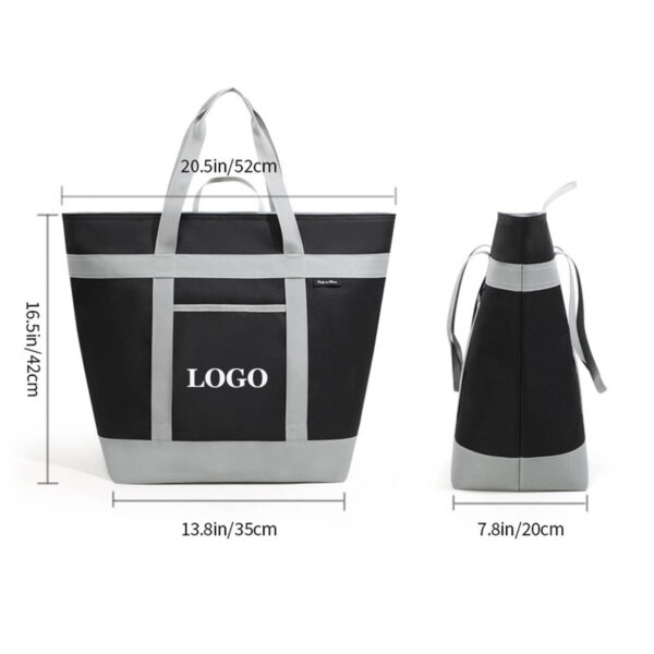 GA1284---Insulated Grocery Bag Cooler Tote - Image 2