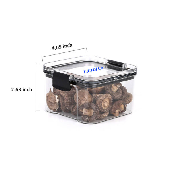 GA1393---Plastic Clear Food Storage Container - Image 2