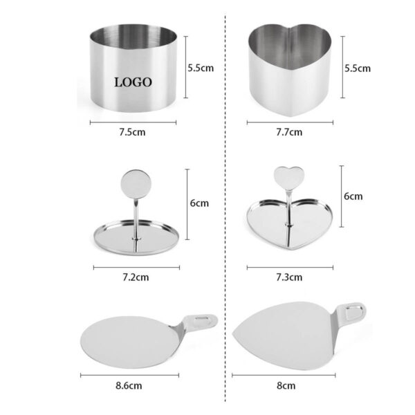 GA1394---Stainless Steel Cake Ring Mold - Image 2