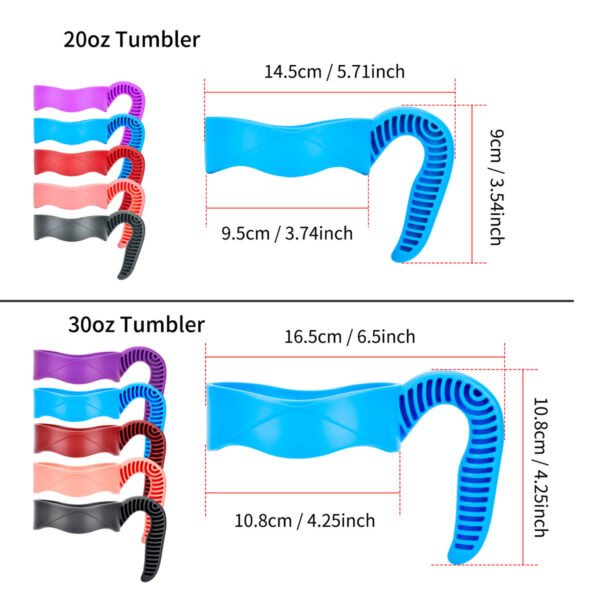 GA1400---Plastic 20oz Tumbler Handle - Image 2