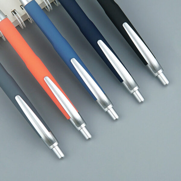GA6017---Rubberized Finish Ballpoint Pen - Image 2