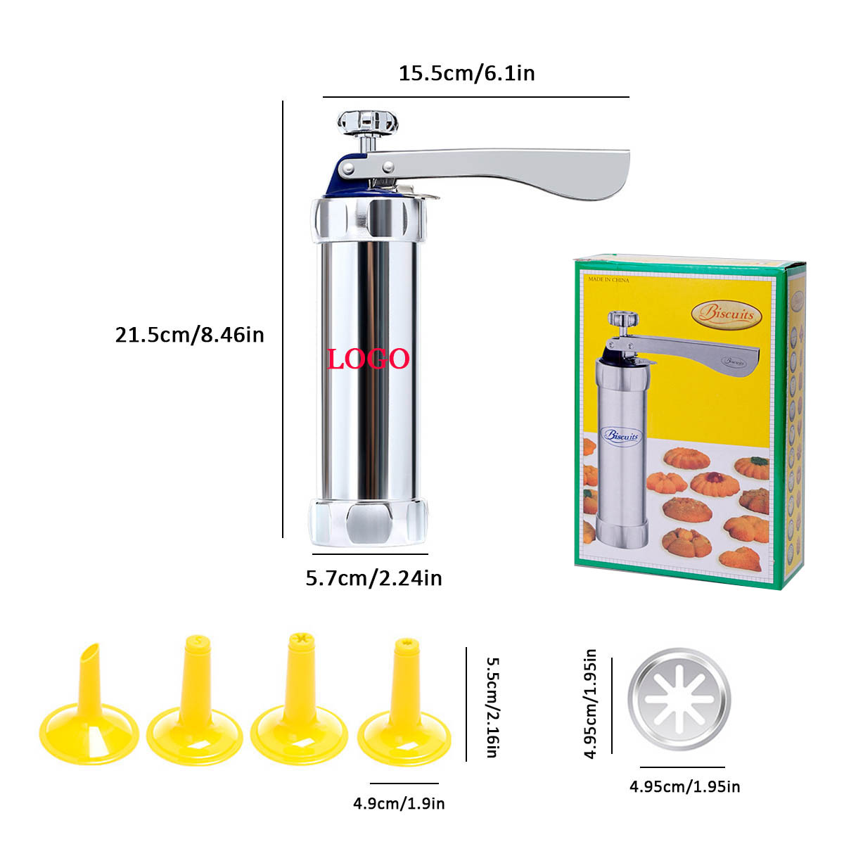 GA1426---Cookie Press Machine Set - Image 2