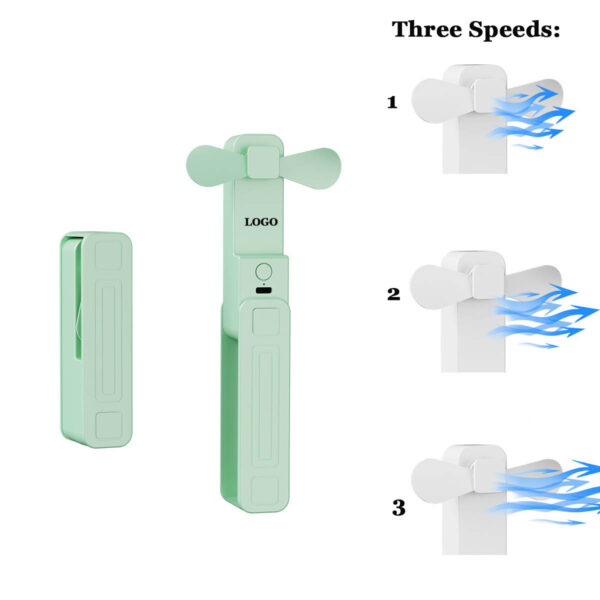 GA1433---Mini Rechargeable Hand Fan - Image 2