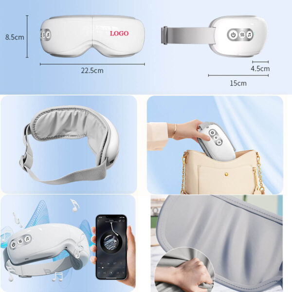GA1435---Rechargeable Eye Massager - Image 2