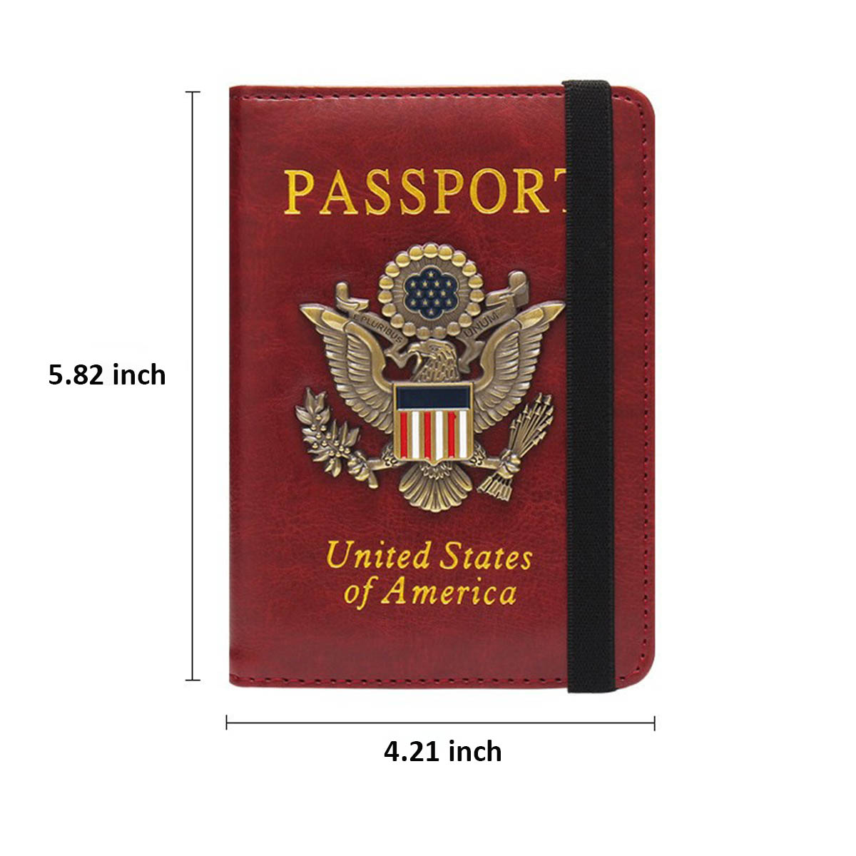 GA1290---RFID Blocking Passport Holder - Image 2