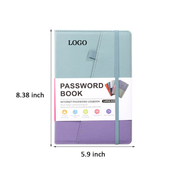 GA1437---Password Book With Alphabetical Tabs - Image 2