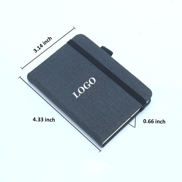 GA1298---A7 Notebook Linen Cover - Image 2